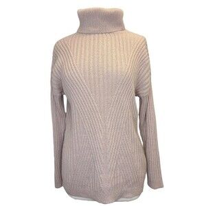 Primark Beige Turtleneck Sweater S (6/8)